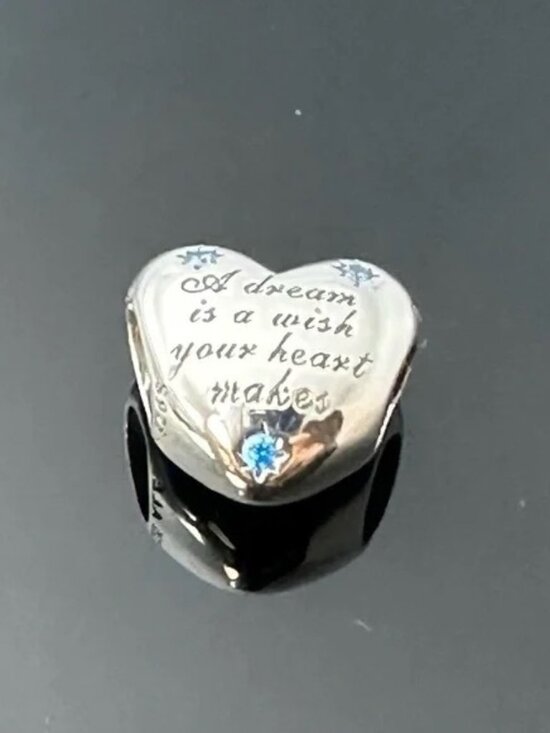 Pandora Jewelry - Pandora Disney, Cinderella Heart Wish 925 Ale with CZ Charm